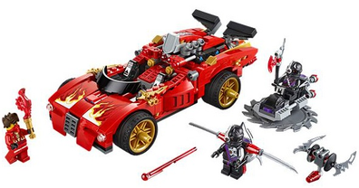 LEGO Set-X-1 Ninja Charger-Ninjago-70727-1-Creative Brick Builders